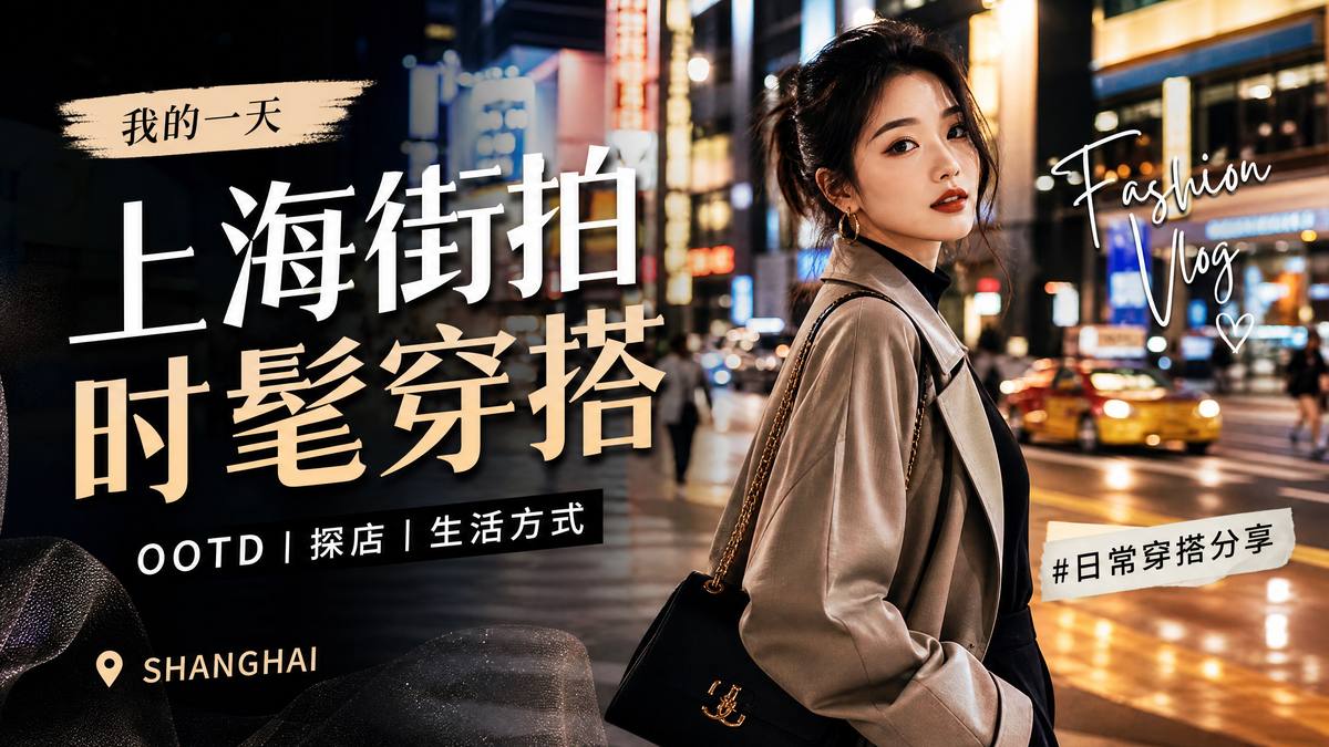 海角社区时尚视频-上海街拍穿搭视频